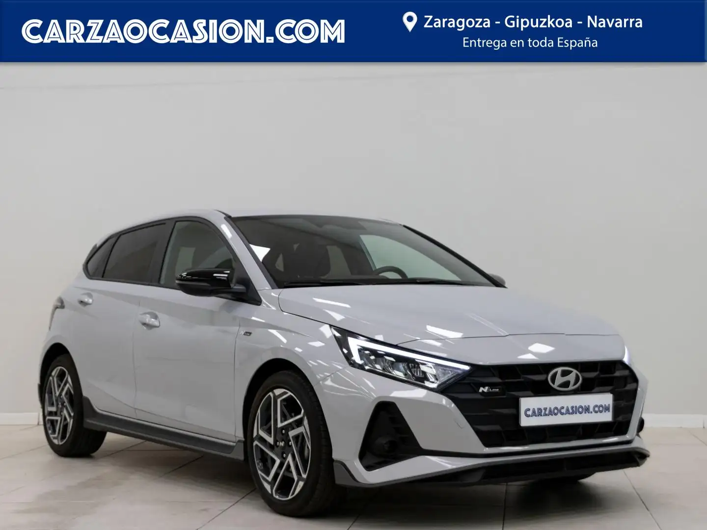 Hyundai i20 1.2 MPI N Line Gris - 1