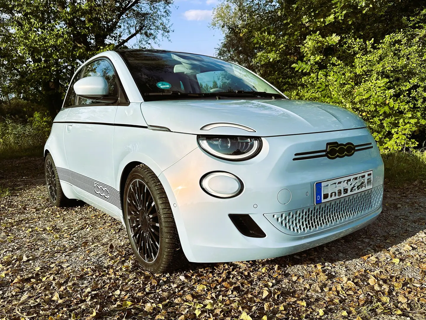 Fiat 500 500 Elektro 500e La Prima Azul - 1