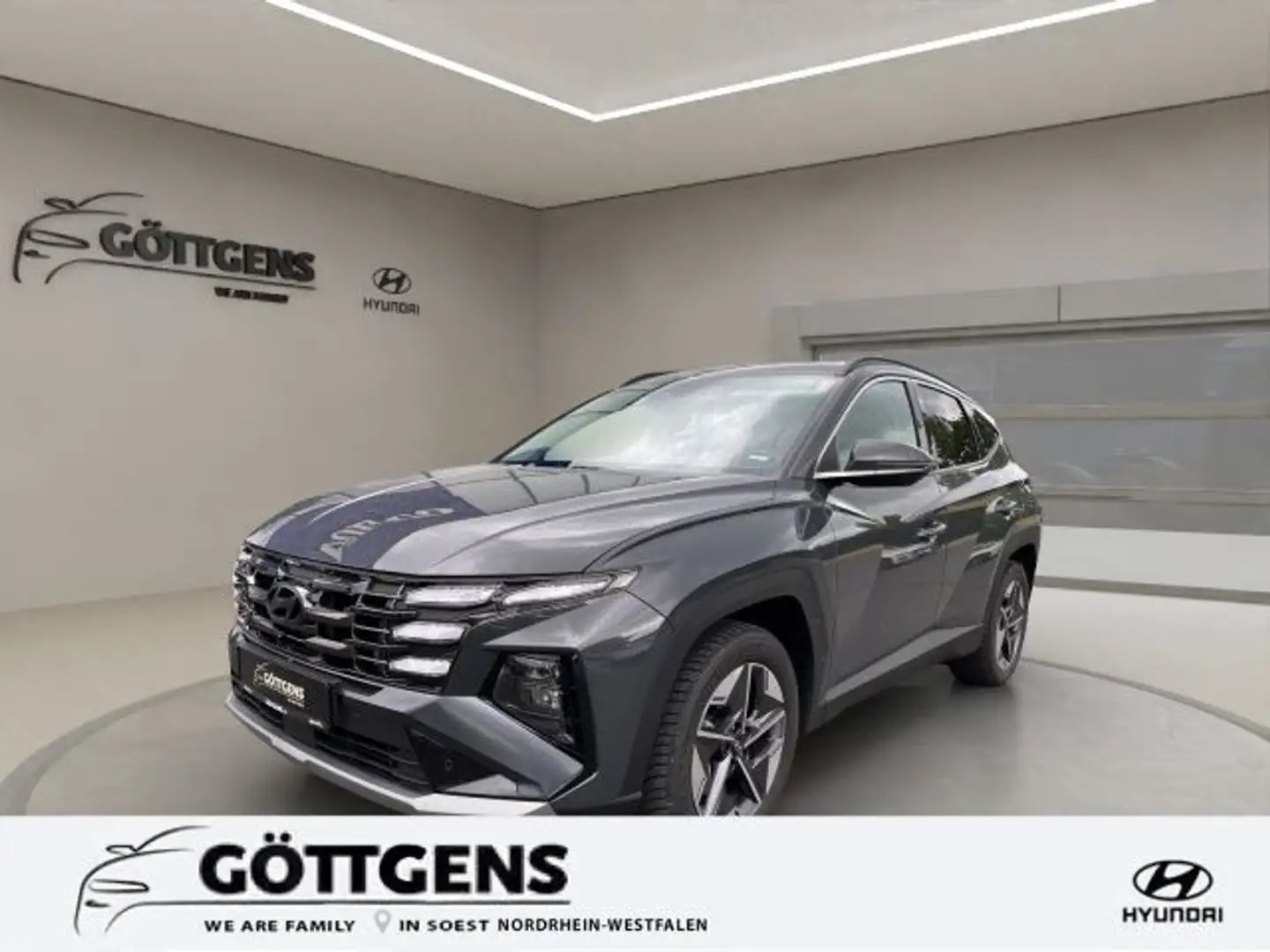 Hyundai TUCSON FL 1.6 CRDI 48V 4WD AUTOM TREND NAVI LED 18 Grijs - 1