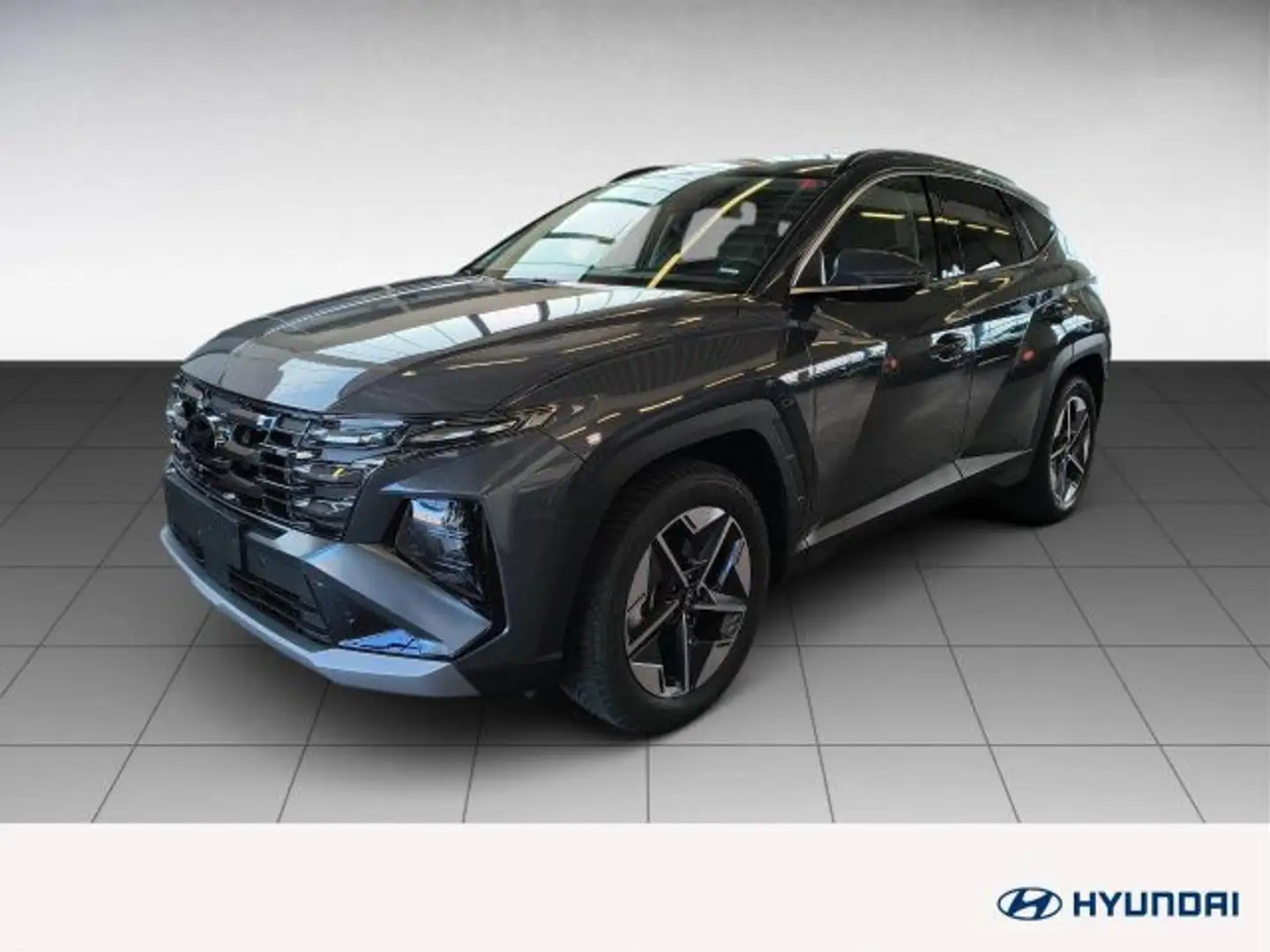 Hyundai TUCSON FL 1.6 CRDI 48V 4WD AUTOM TREND NAVI LED 18 Gris - 1