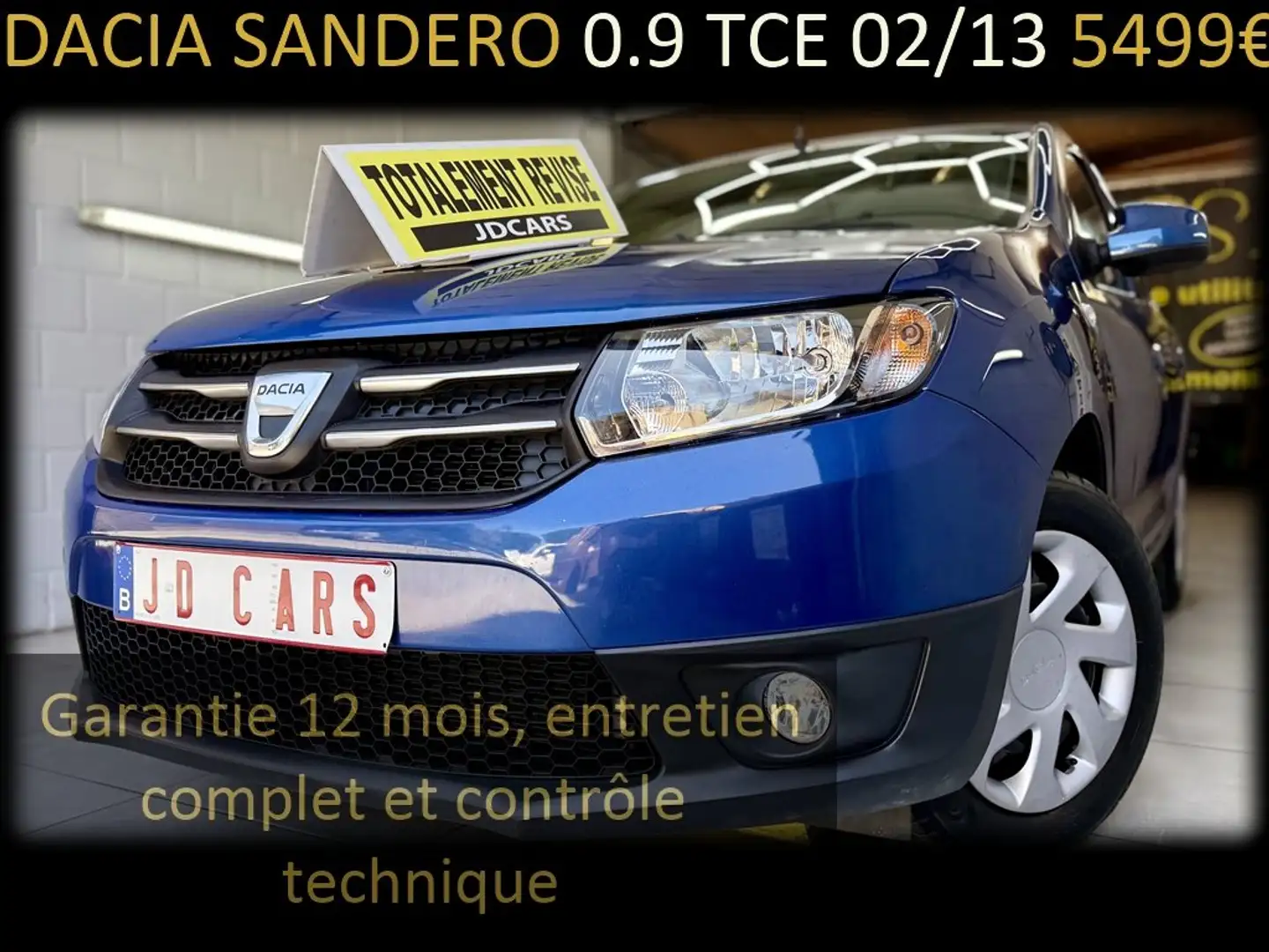 Dacia Sandero 0.9 TCE ‼️GARANTIE 1 AN CTOK‼️ Blau - 1