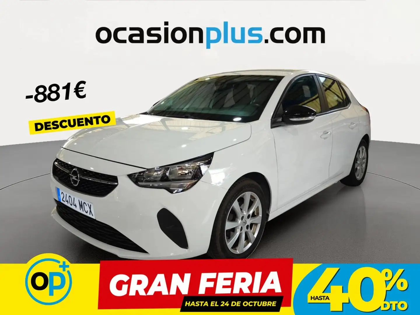 Opel Corsa 1.2 XEL S/S Edition 75 Blanco - 1