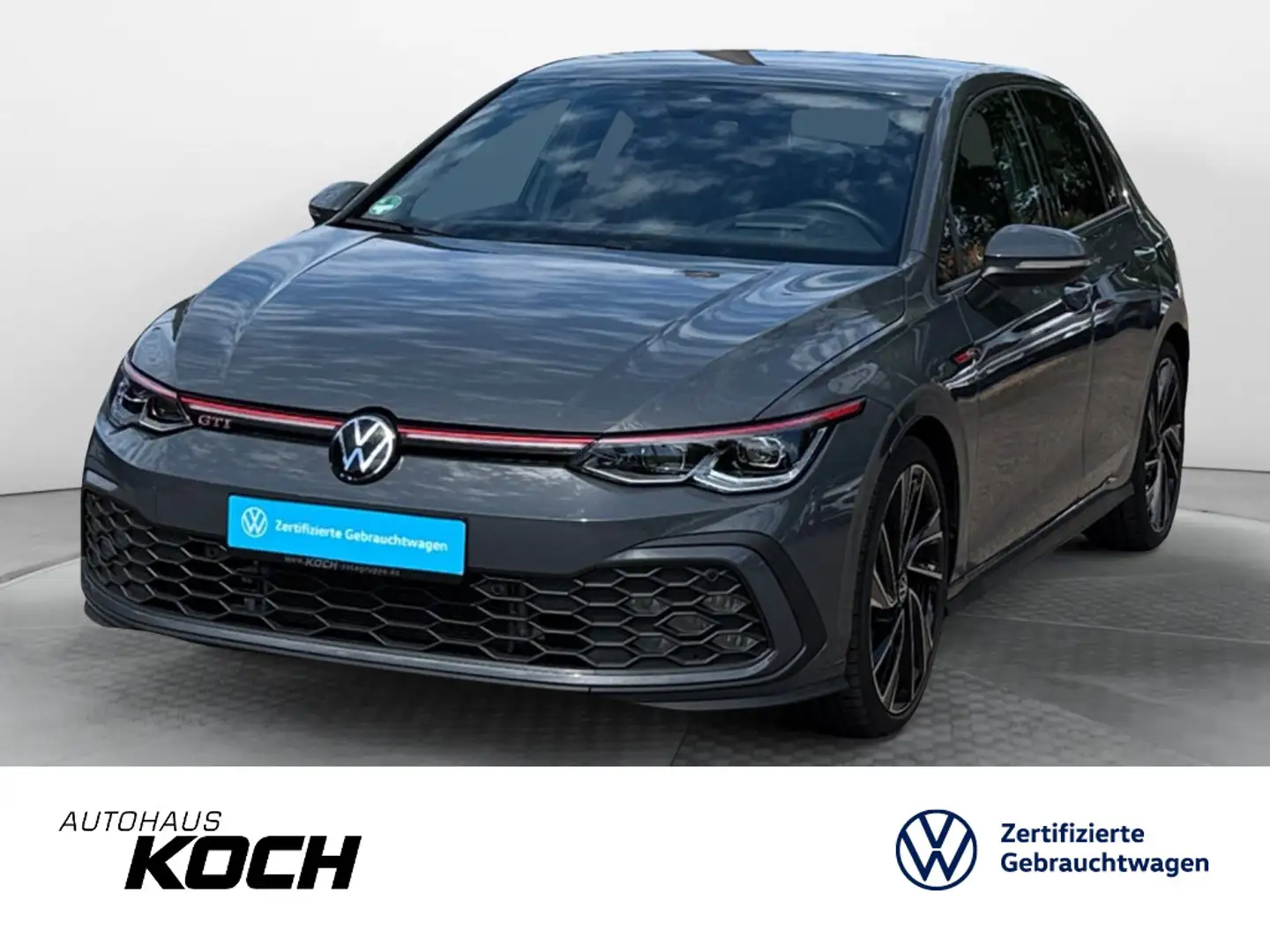 Volkswagen Golf GTI Golf VIII GTI 2.0 TSI DSG Navi LED AHK Grijs - 1
