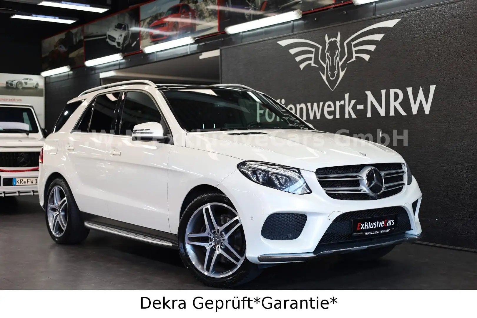 Mercedes-Benz GLE 350 d 4Matic*AMG*Luft*Keyless-Go*360°Pano* Blanc - 1