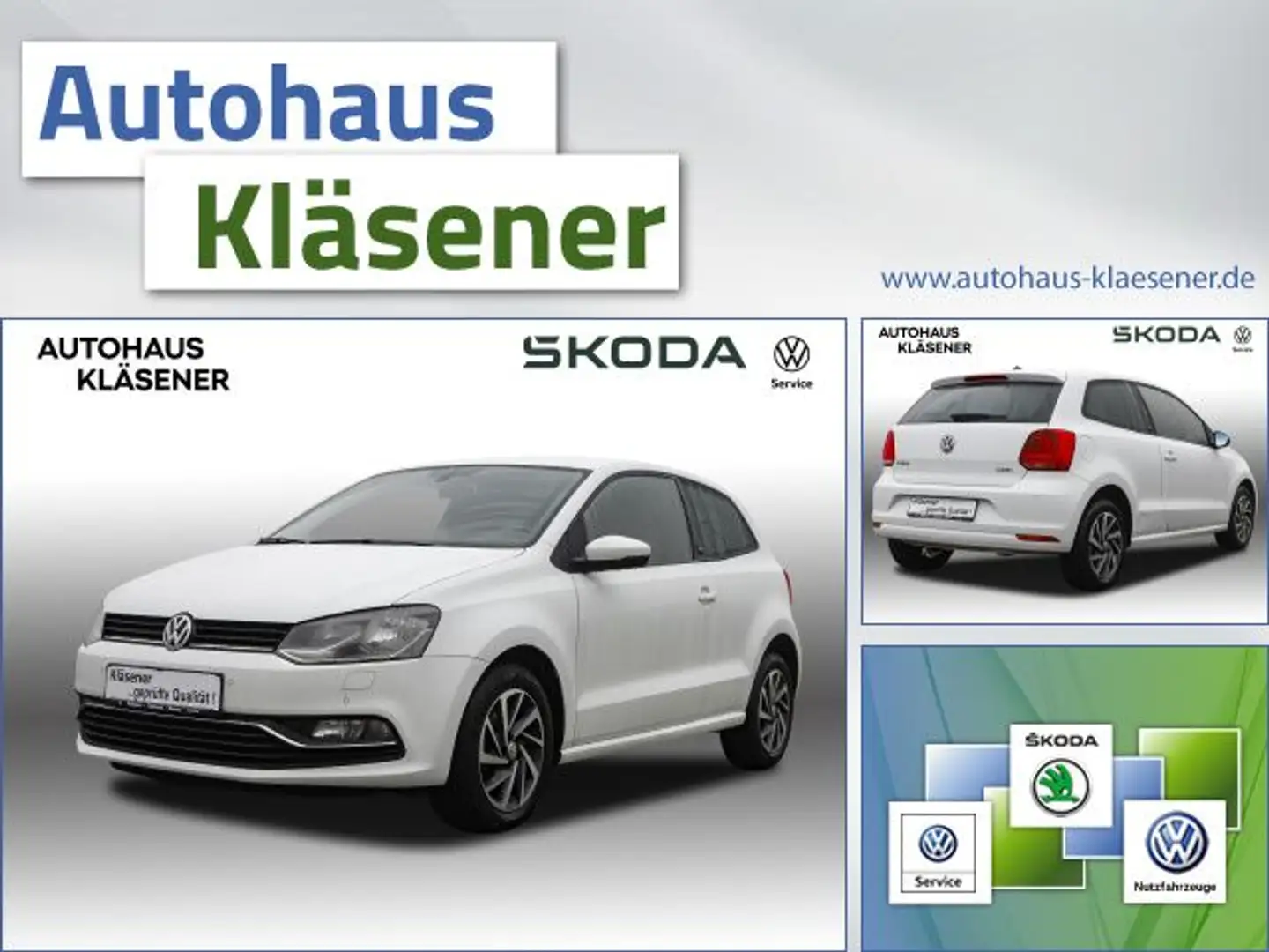 Volkswagen Polo Sound PDC VORNE+HINTEN CLIMATRONIC SHZ LM White - 1