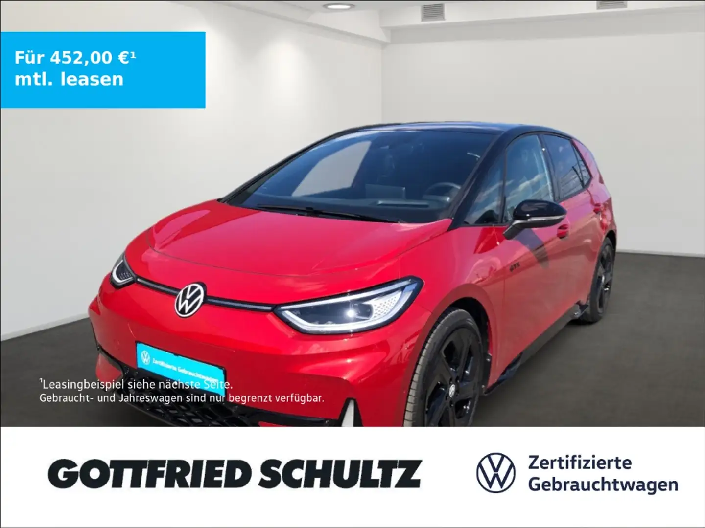 Volkswagen ID.3 GTX 79 kWh CCS NAVI EPH ACC LED APP Rojo - 1