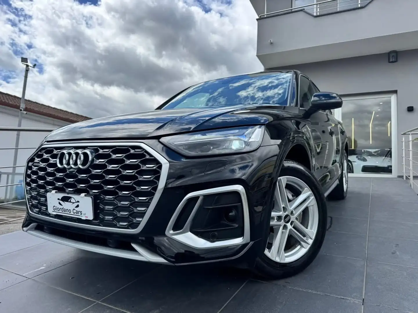 Audi Q5 Sportback 40 2.0 tdi mhev 12V S line quattro s-tro Nero - 2