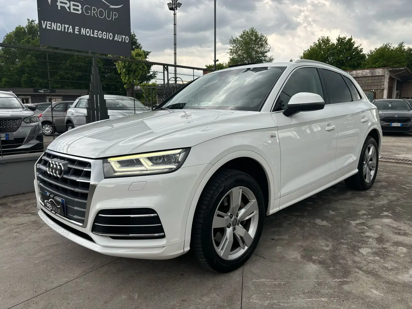 Audi Q5 40 2.0 tdi S line Plus quattro 190cv s-tronic my20 Blanc - 1