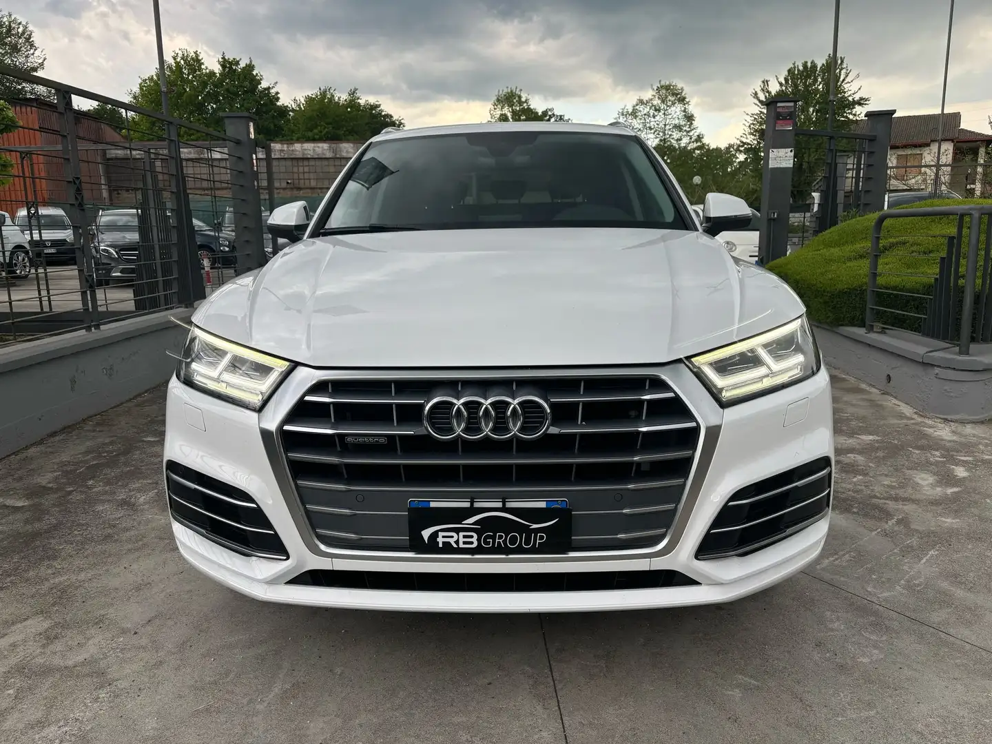Audi Q5 40 2.0 tdi S line Plus quattro 190cv s-tronic my20 Blanc - 2