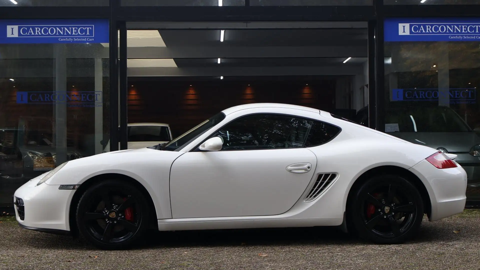 Porsche Cayman S 3.4 295pk|Cruise|Clima|PDC|Leder. Blanc - 2
