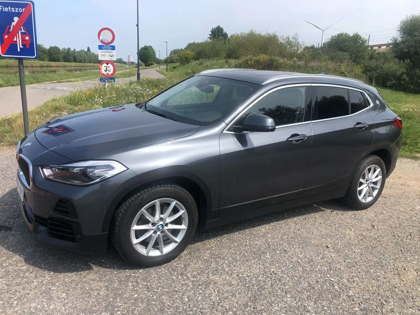 BMW X2 X2 1.5iA sDrive18 advantage 57823 km Gris - 1