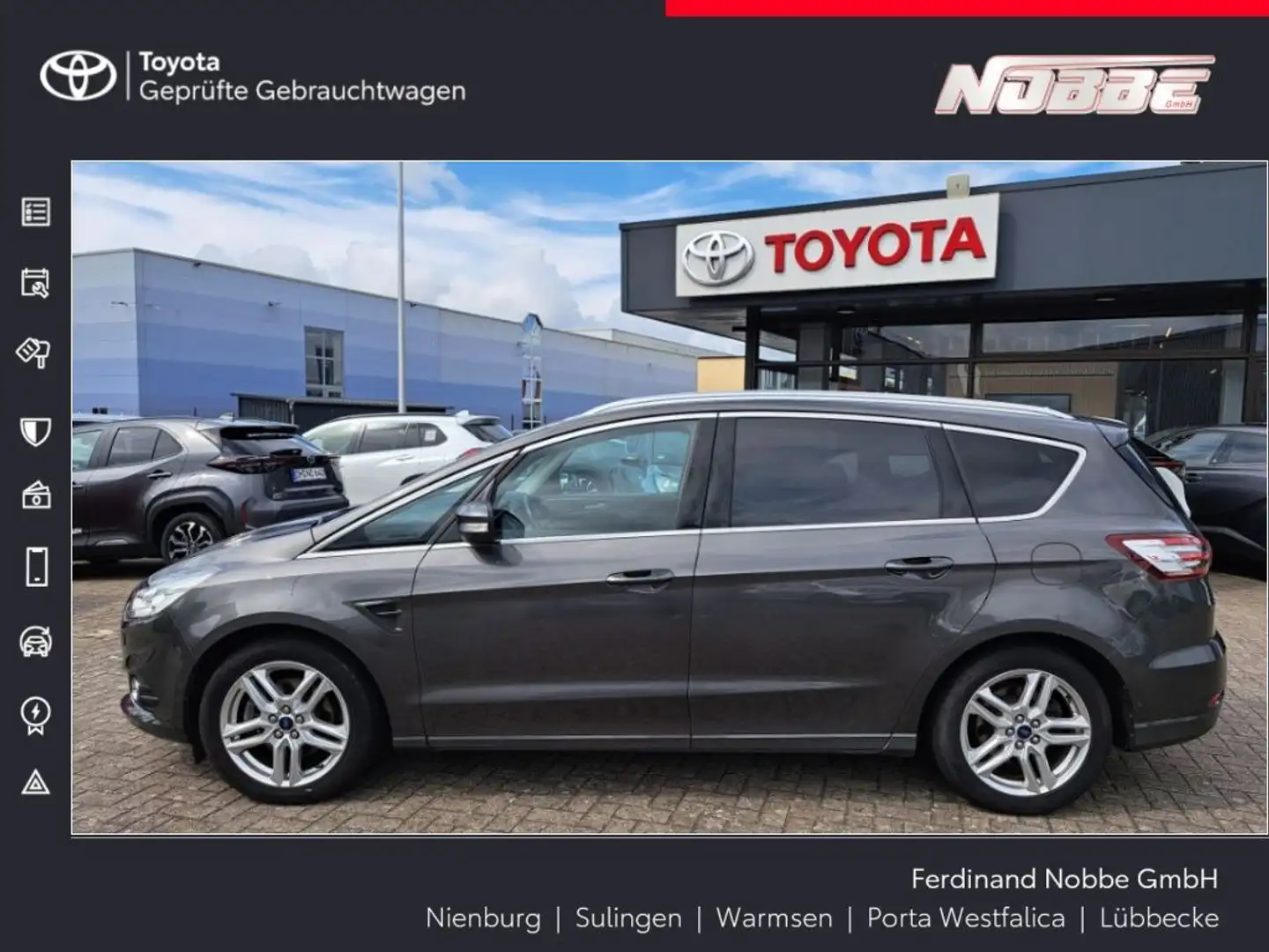 Ford S-Max 2.0 TDCi Aut. Trend Grijs - 1