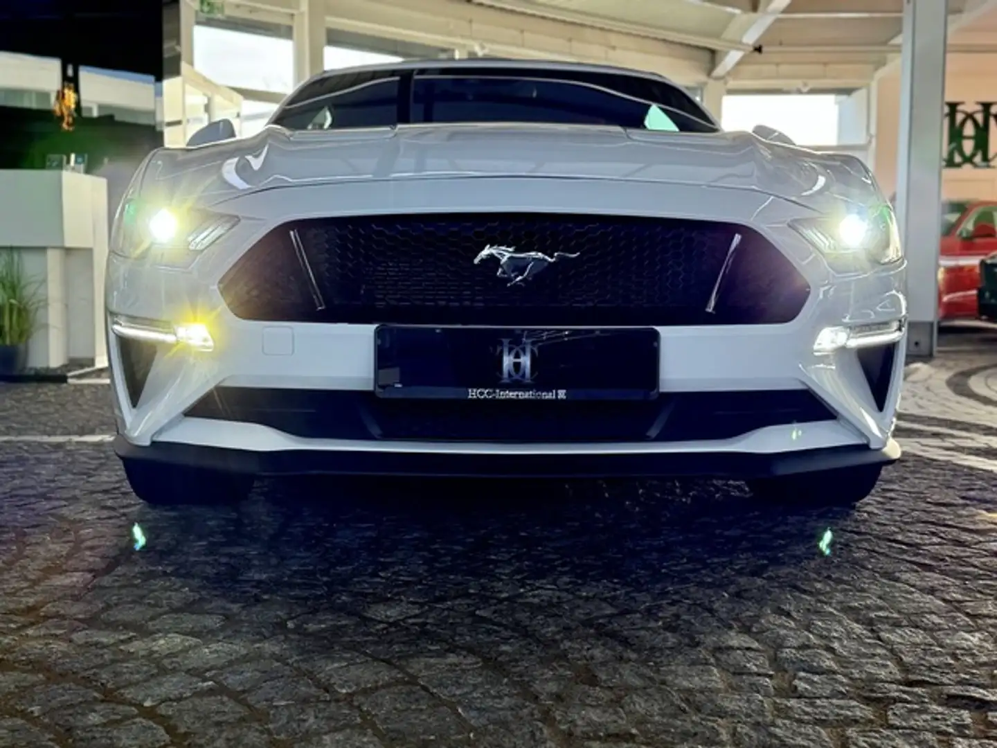 Ford Mustang GT Cabrio 6gang + FRONTKAMERA + Garantie Weiß - 2