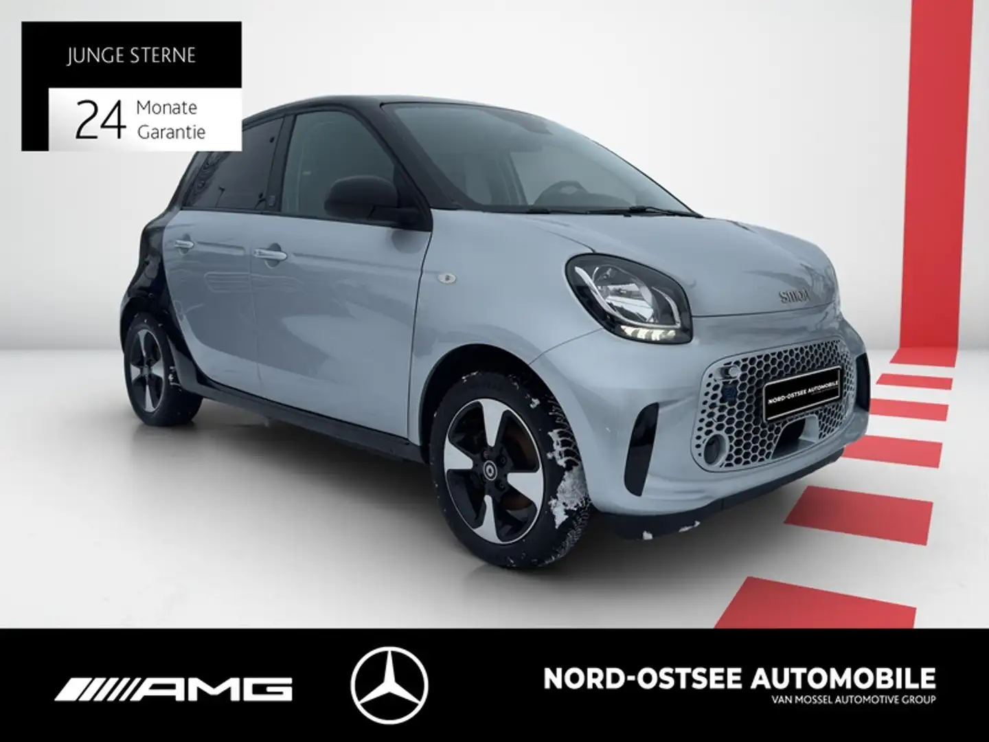 smart forFour EQ PDC HI TEMPOMAT SITZHEIZUNG PASSION Plateado - 2