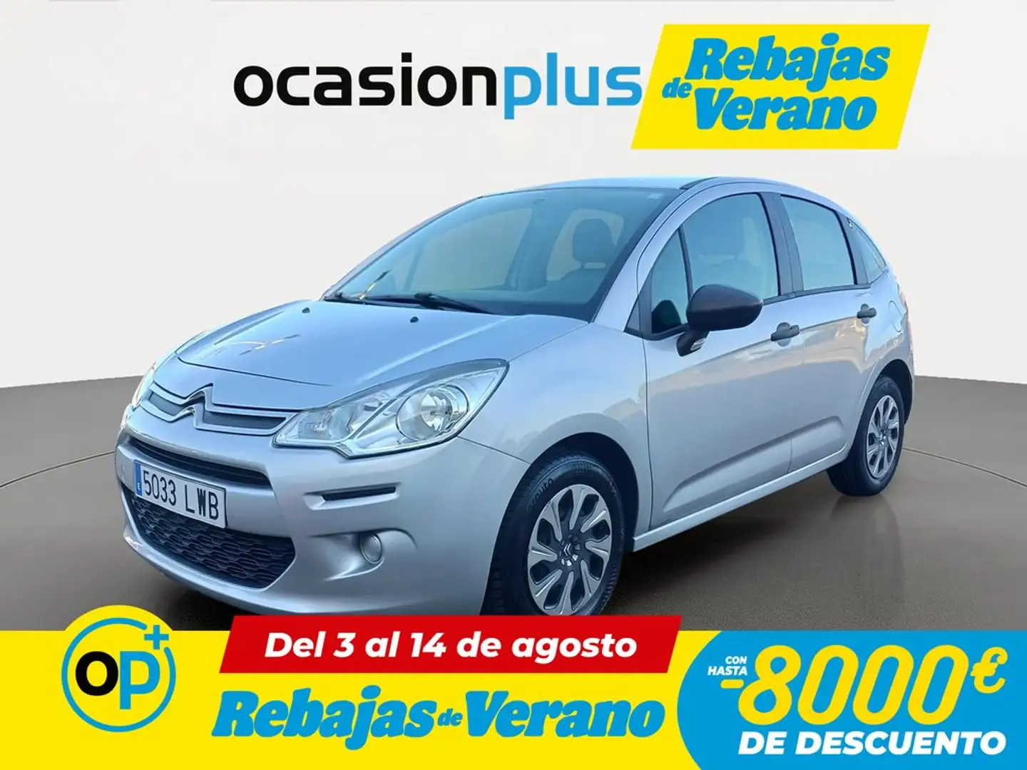 Citroen C3 1.4HDi Attraction 70 Gris - 1