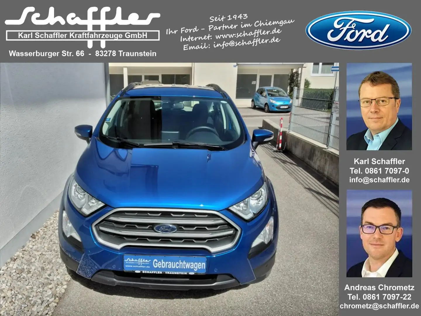 Ford EcoSport Cool & Connect Blu/Azzurro - 2