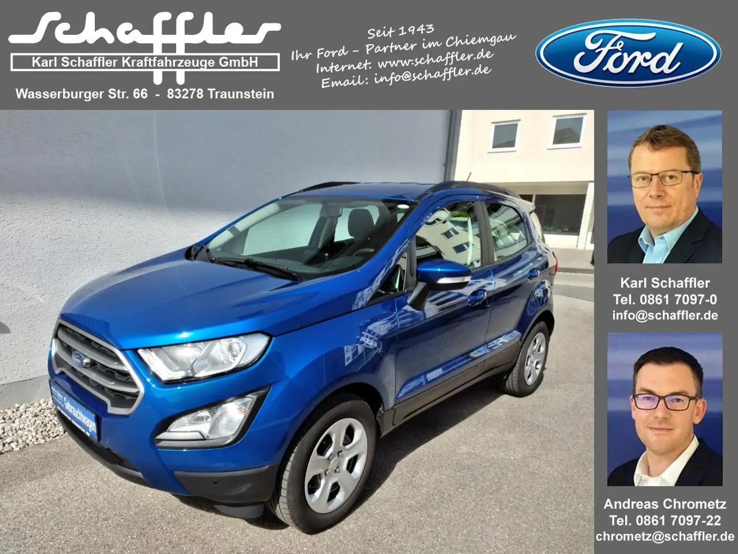 Ford EcoSport Cool & Connect Azul - 1