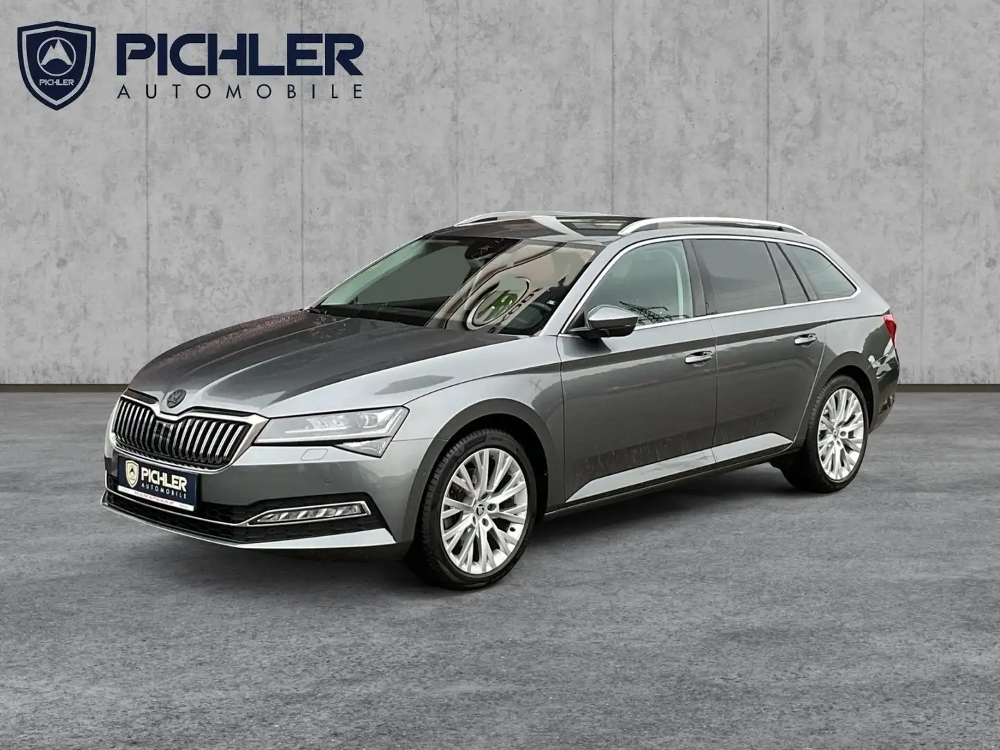 Skoda Superb Style TDI DSG Gris - 1