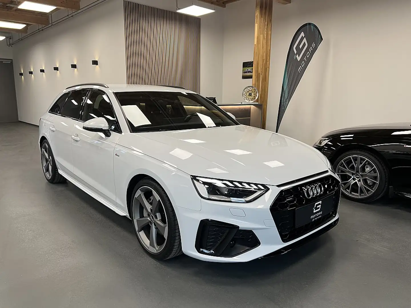 Audi A4 40 TDI SPORT QUATTRO 3X SLINE BLACK EDITION VIR... White - 2