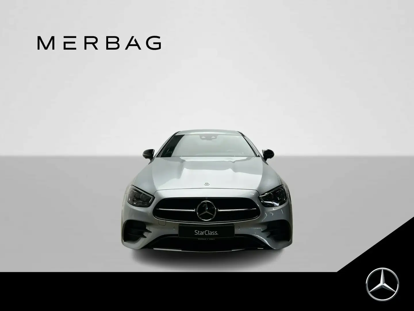 Mercedes-Benz E 300 E 300 d 4M AMG-Line Cpe Night Edition+Multi+360° Argintiu - 2