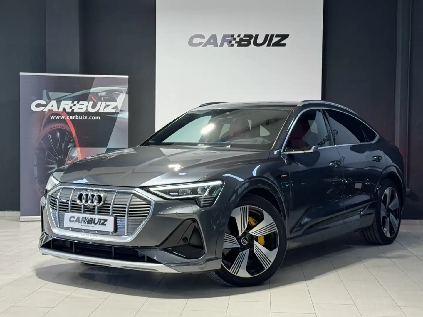 Audi e-tron Sportback 55 quattro S line Gris - 1