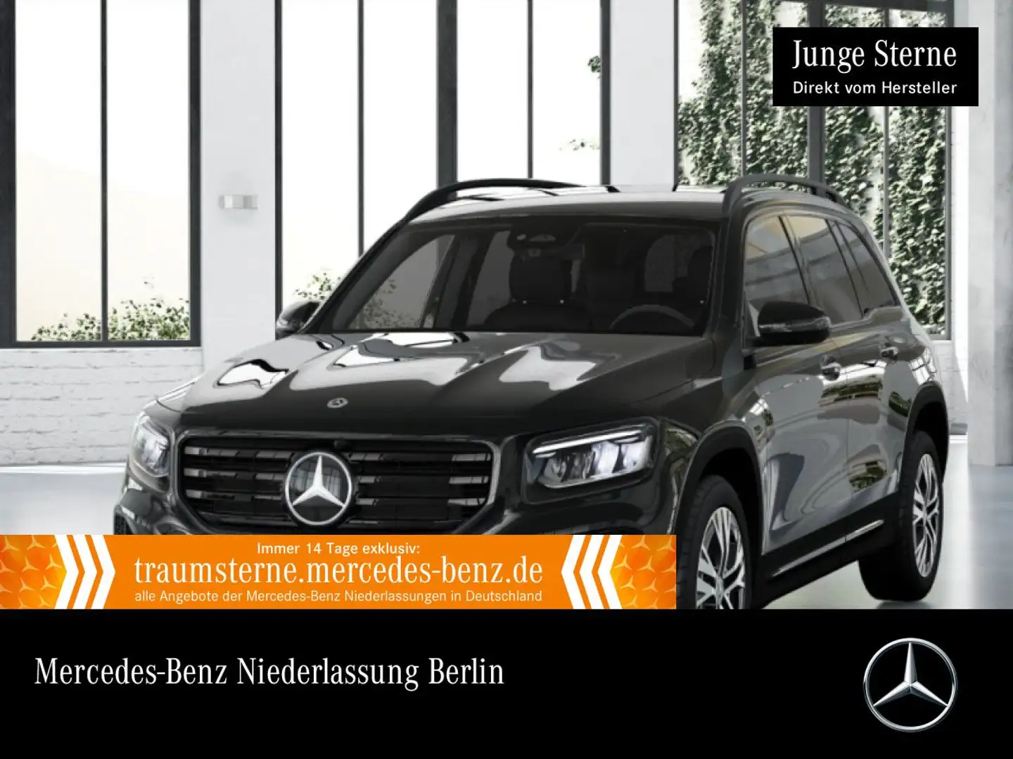 Mercedes-Benz GLB 180 PROGRESSIVE+NIGHT+360°+LED+TOTW+KEYLESS Schwarz - 1