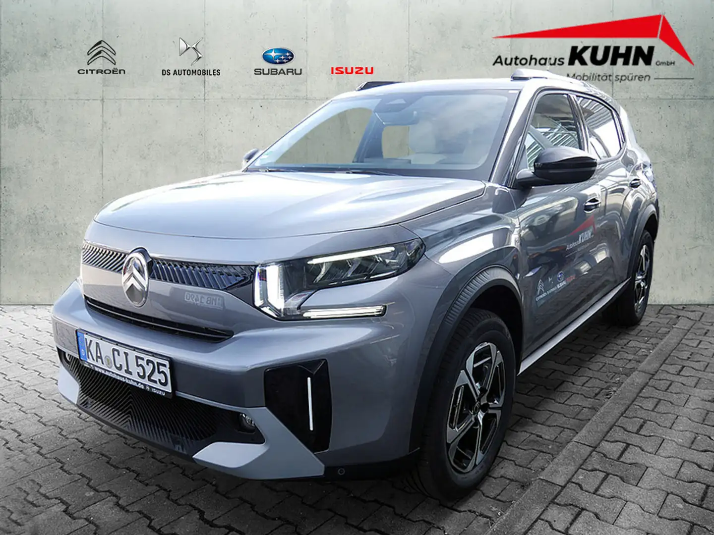 Citroen C3 Aircross Hybrid 145 Max KAMERA NAVI LED Grau - 1