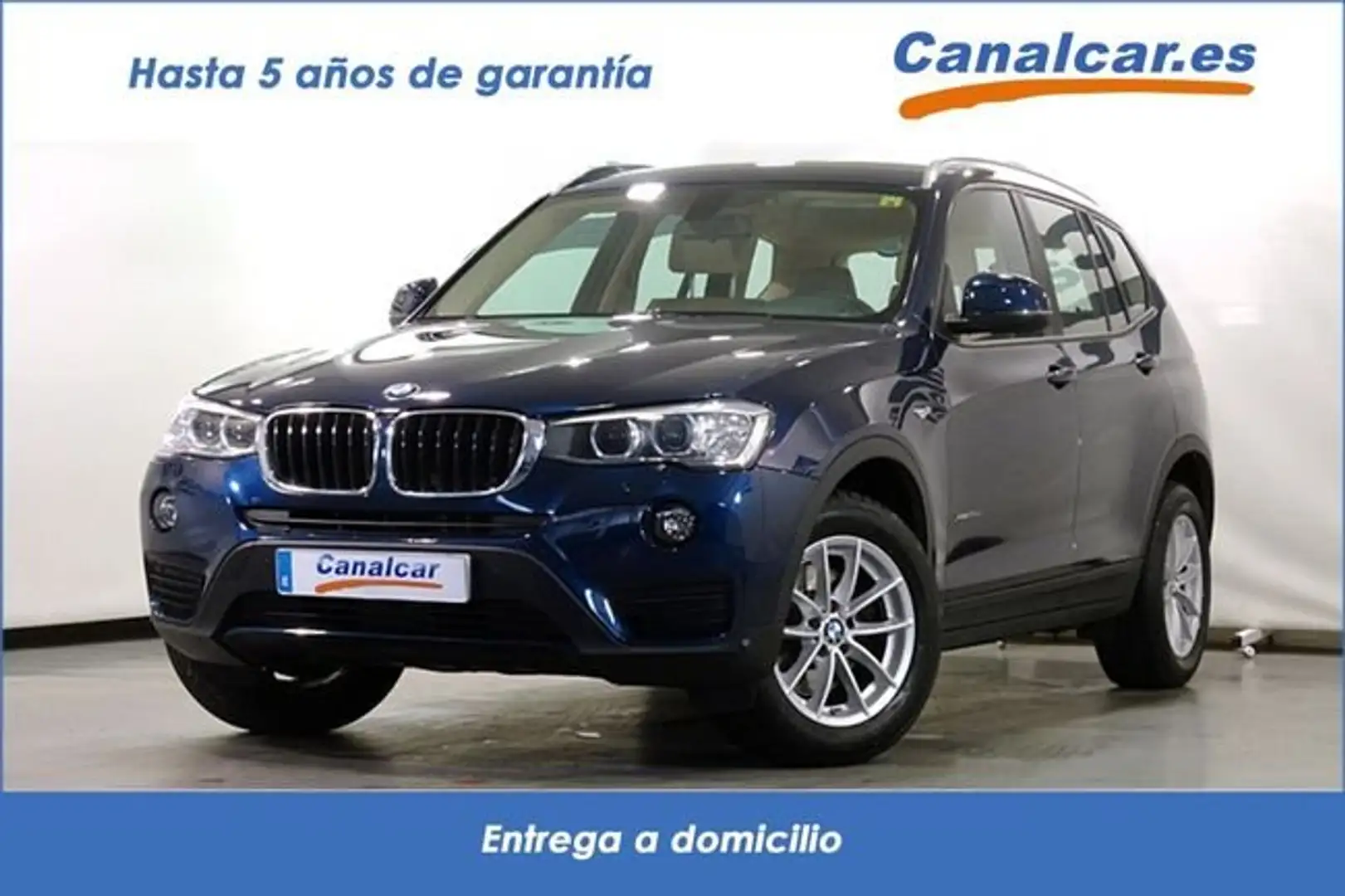 BMW X3 xDrive 20dA Azul - 1