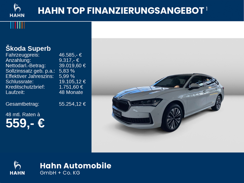 Skoda Superb Combi Selection 2,0 TDI AHK Fahr+ Assist+ — photo 2