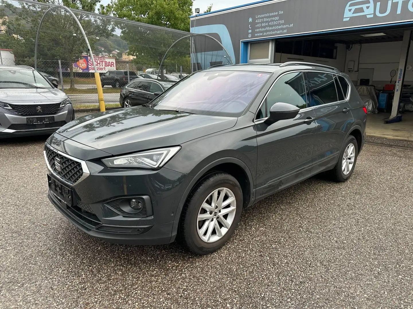 SEAT Tarraco 1,5 TSI Style 7-Sitzer-ACC-LED Grau - 1