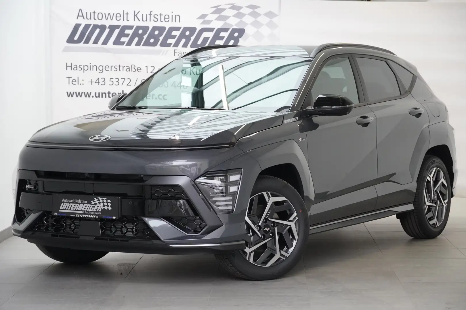 Hyundai KONA N-Line 1.0 T-GDI 2WD Grau - 2