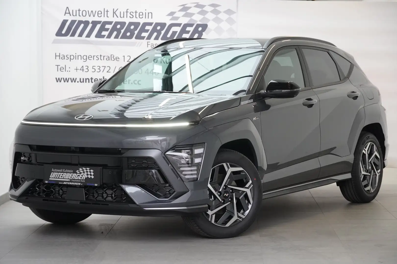 Hyundai KONA N-Line 1.0 T-GDI 2WD Grau - 1