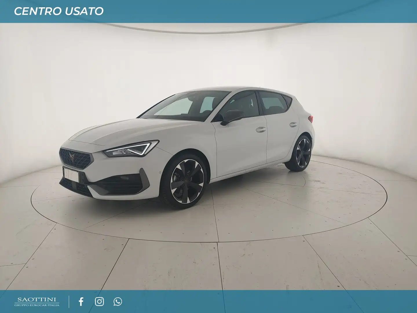 CUPRA Leon 1.5 Hybrid 150 CV DSG Bianco - 1