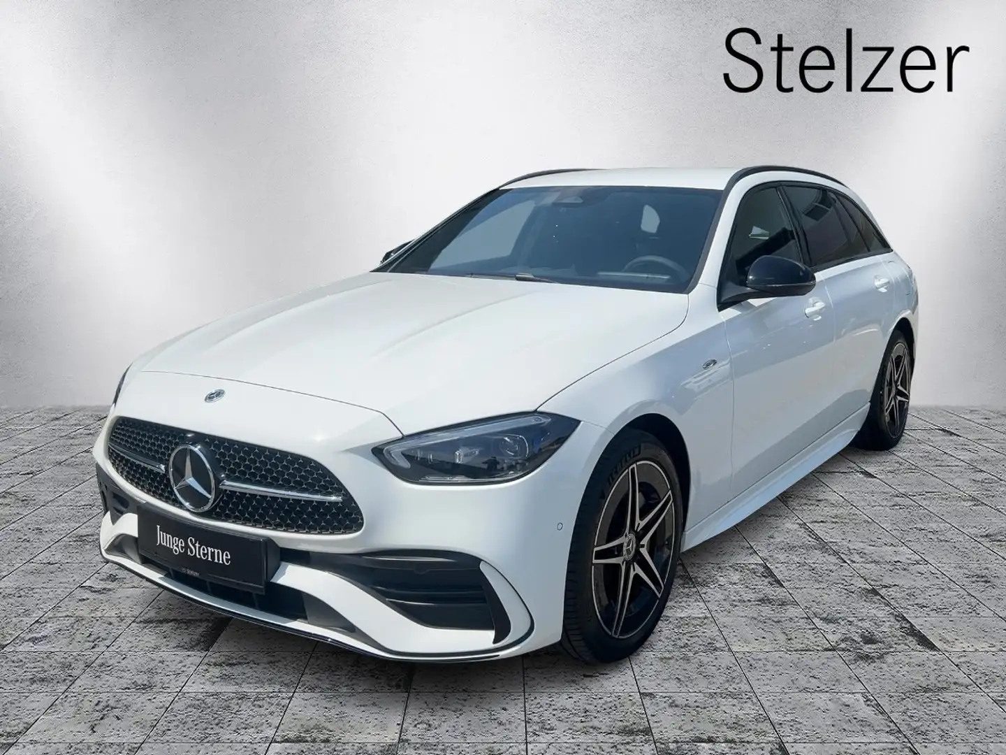 Mercedes-Benz C 300 de 4MATIC T-Modell mit EQ Hybrid AMG Weiß - 2