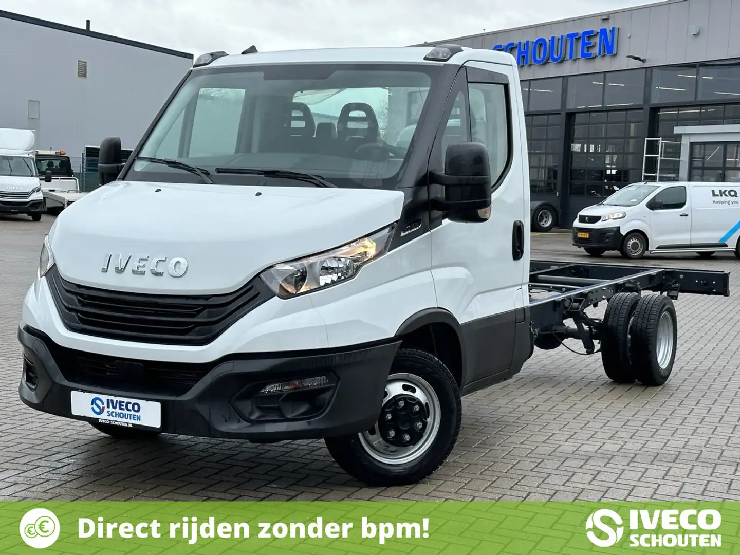 Iveco Daily 35C14HA8 Automaat Chassis Cabine WB 4.100 Wit - 1