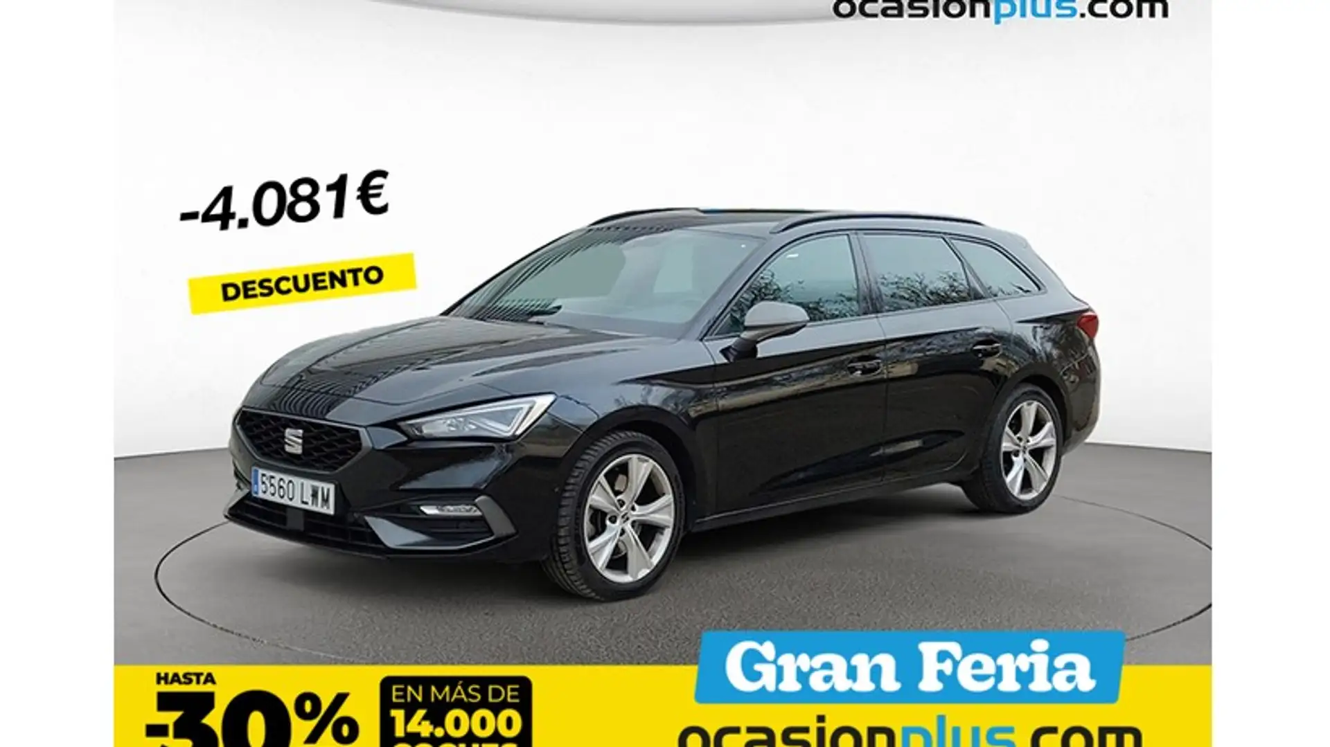 SEAT Leon ST 2.0TDI CR S&S FR DSG-7 150 Schwarz - 1