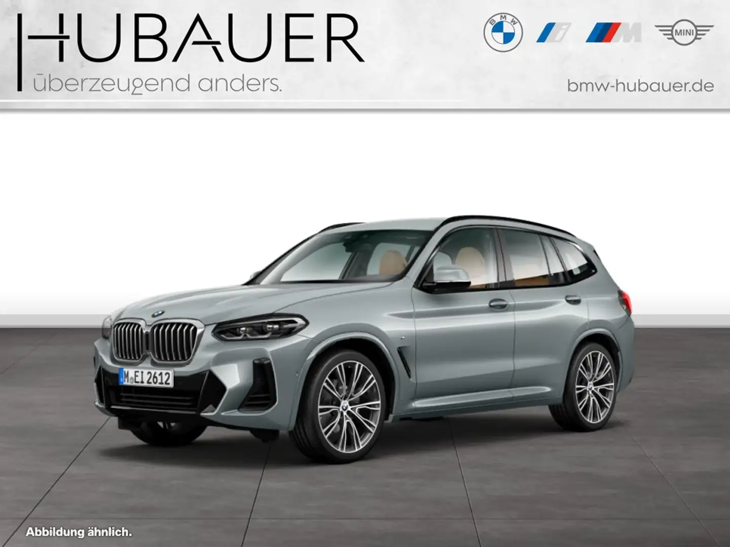BMW X3 xDrive20i [M Sport, LC Plus, RFK, 21" LMR, HiFi] Grau - 1