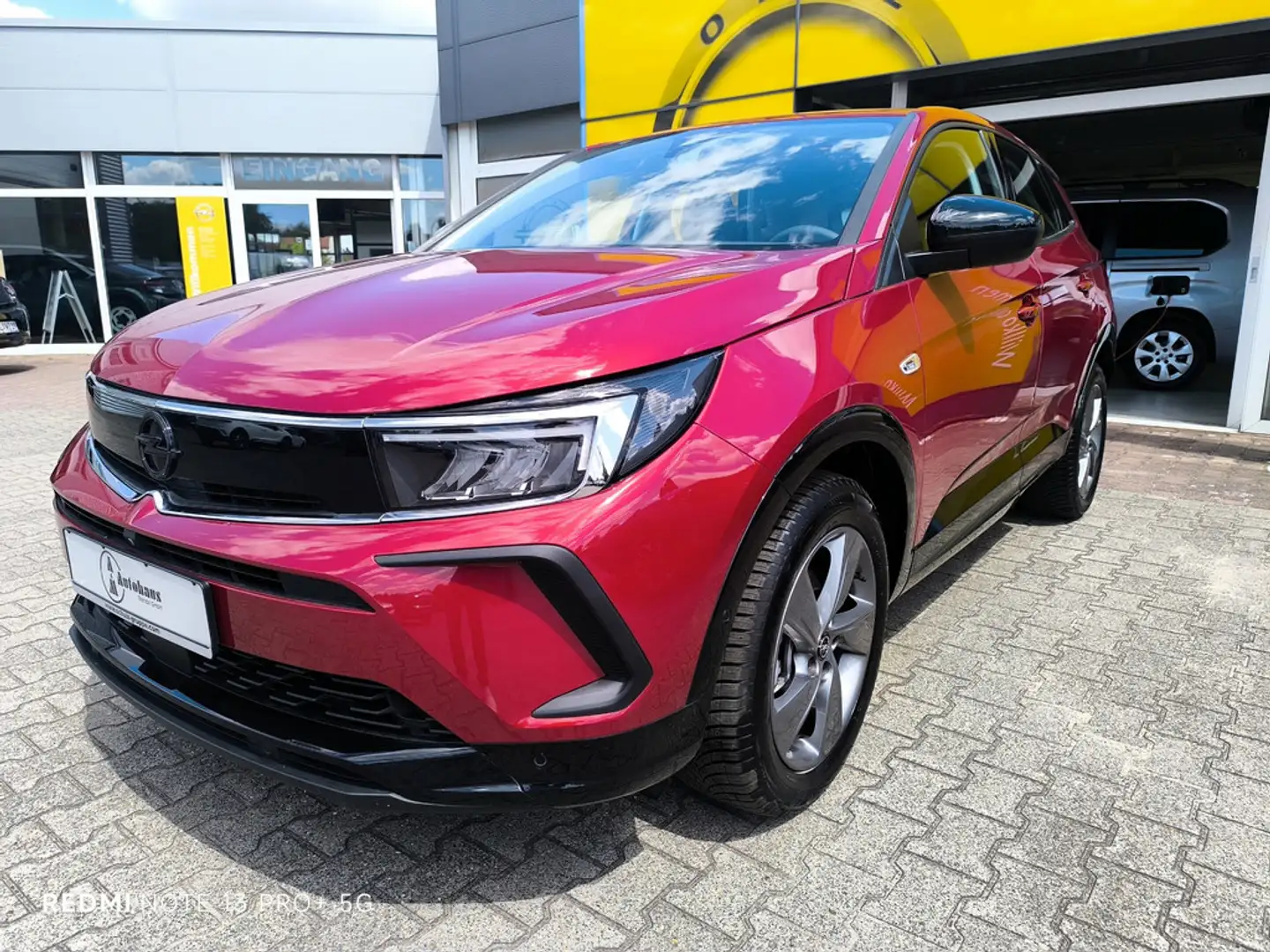Opel Grandland 1.2 GS Line SHZ NAVI ACC LED 360° Rouge - 1