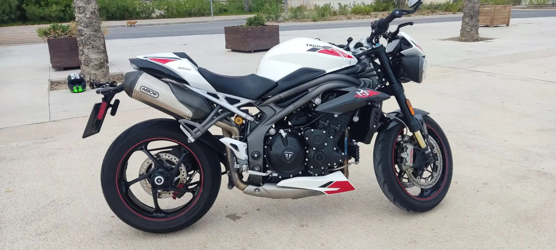 Triumph Speed Triple 1050 Rs Blanco - 1