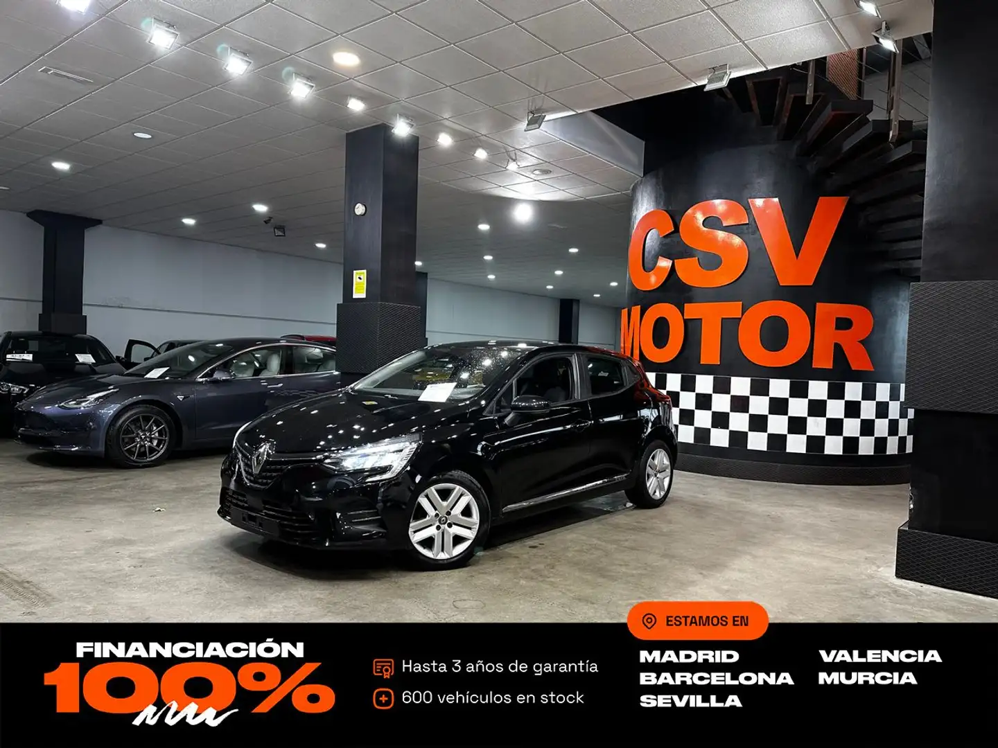 Renault Clio TCe Intens 67kW Negro - 1
