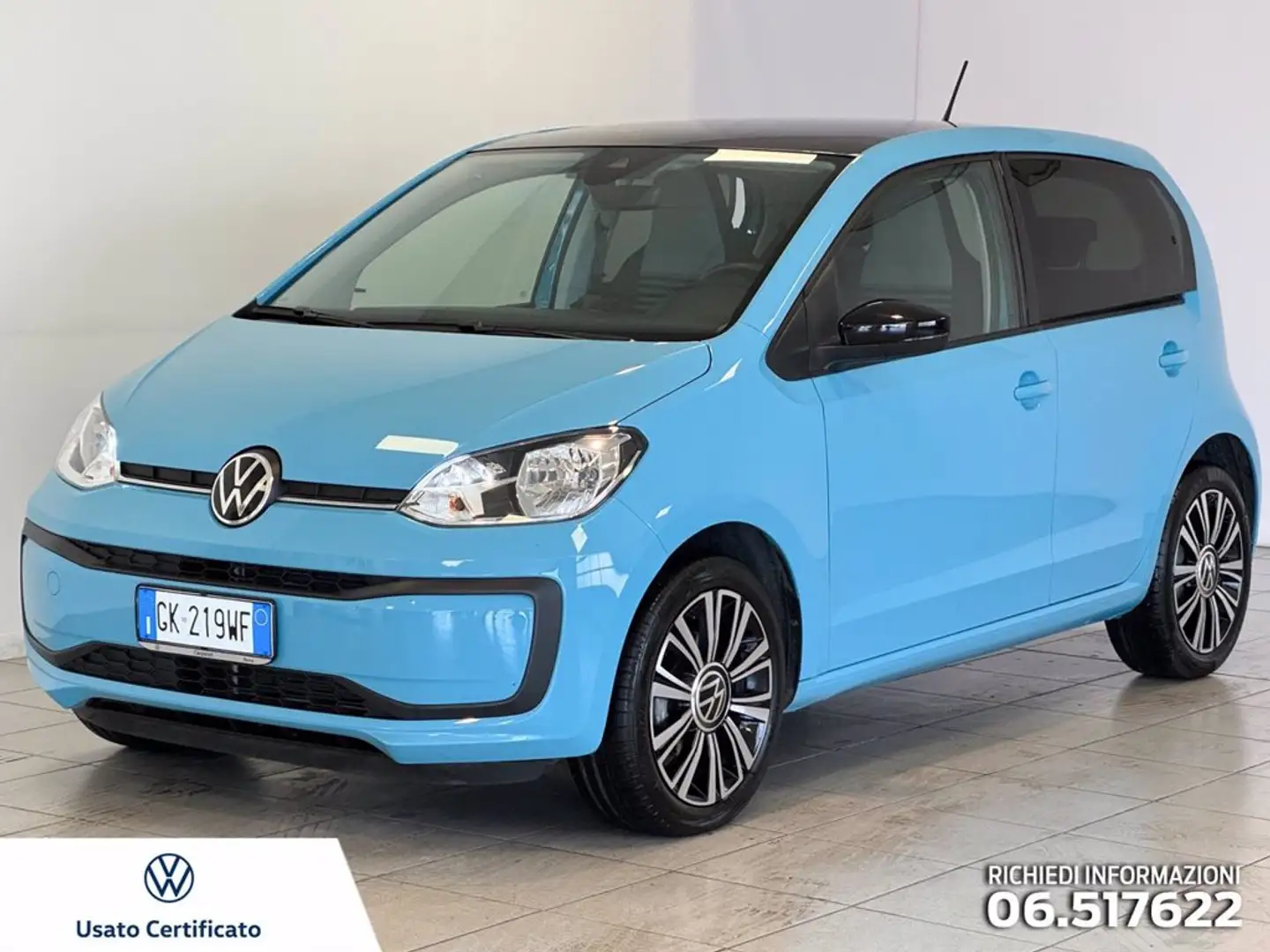 Volkswagen up! 5p 1.0 evo color  65cv Blu/Azzurro - 1