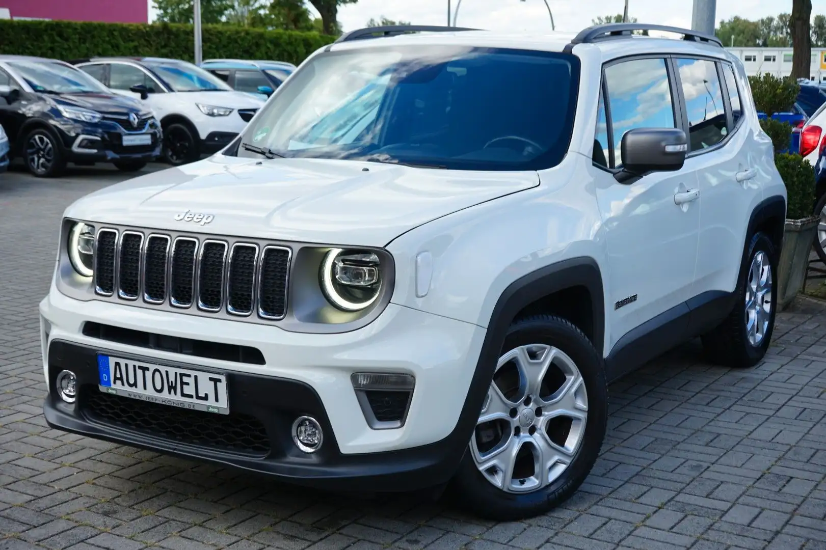 Jeep Renegade 1.3l T-GDI I4 Limited DCT Weiß - 1