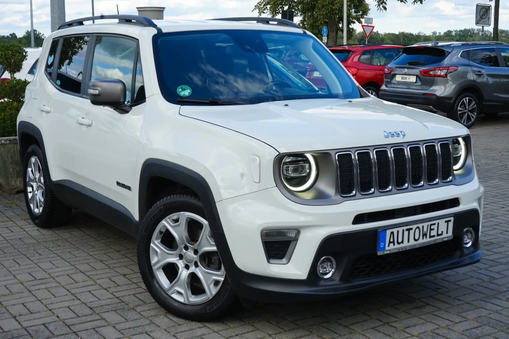 Jeep Renegade 1.3l T-GDI I4 Limited DCT Weiß - 2