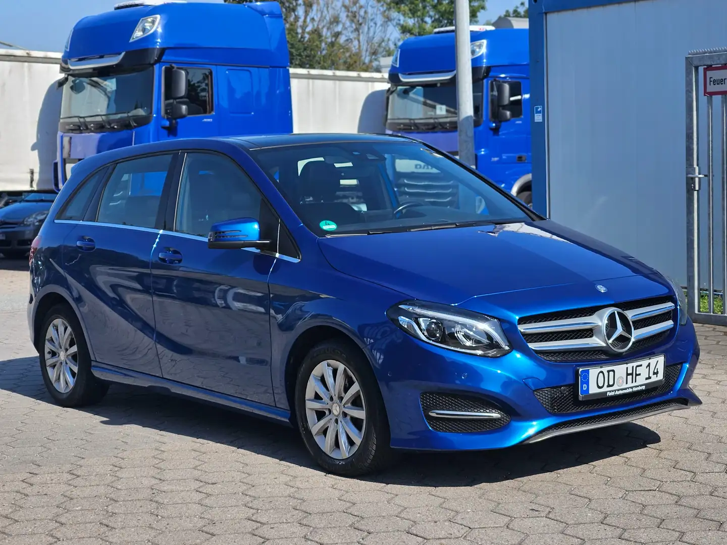Mercedes-Benz B 180 B 180 CDI / d Parktronik Vorne und Hinten Bleu - 2