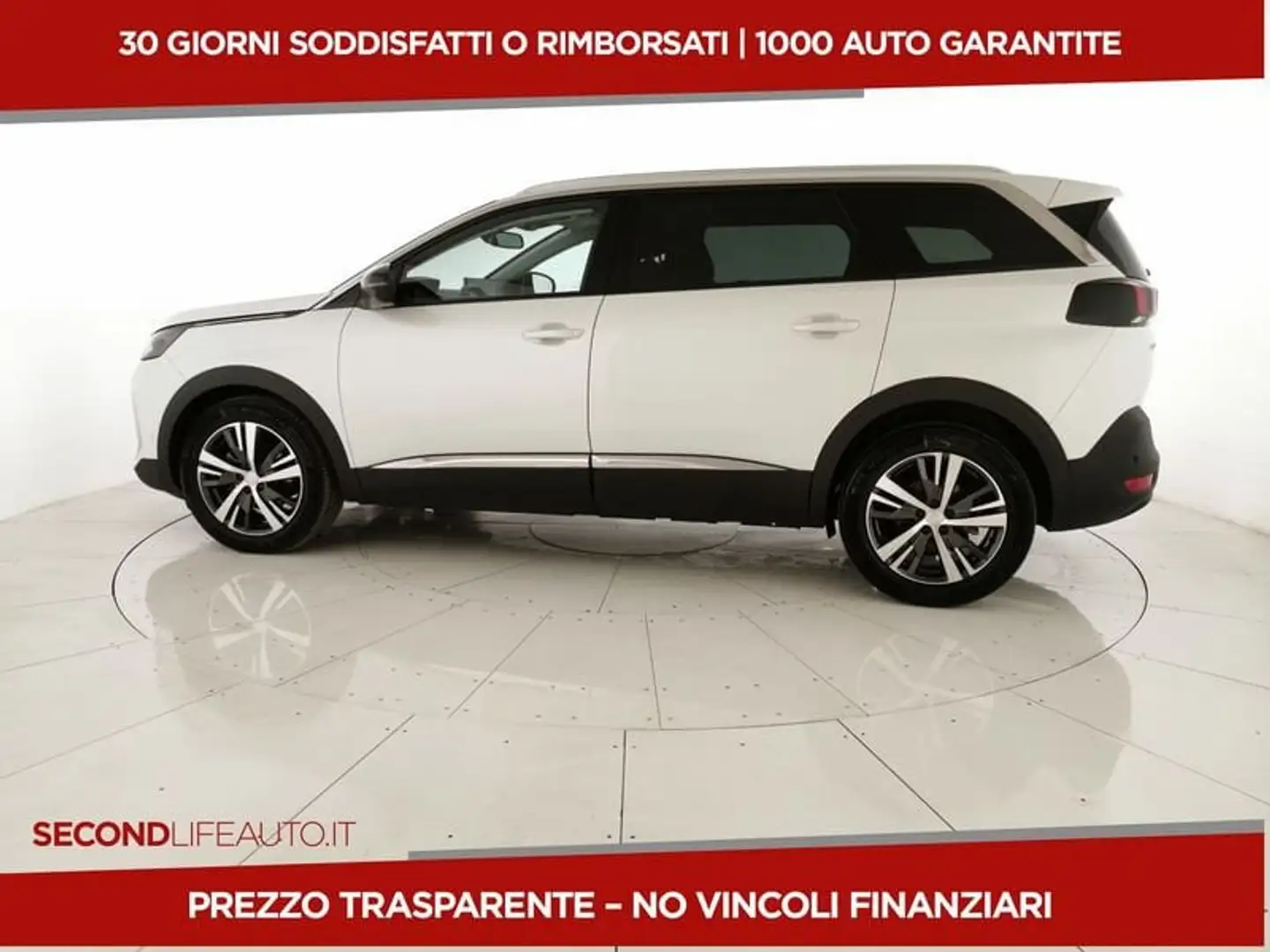 Peugeot 5008 II 2021 1.5 bluehdi Allure Pack s&s 130cv eat8 7 Bianco - 2