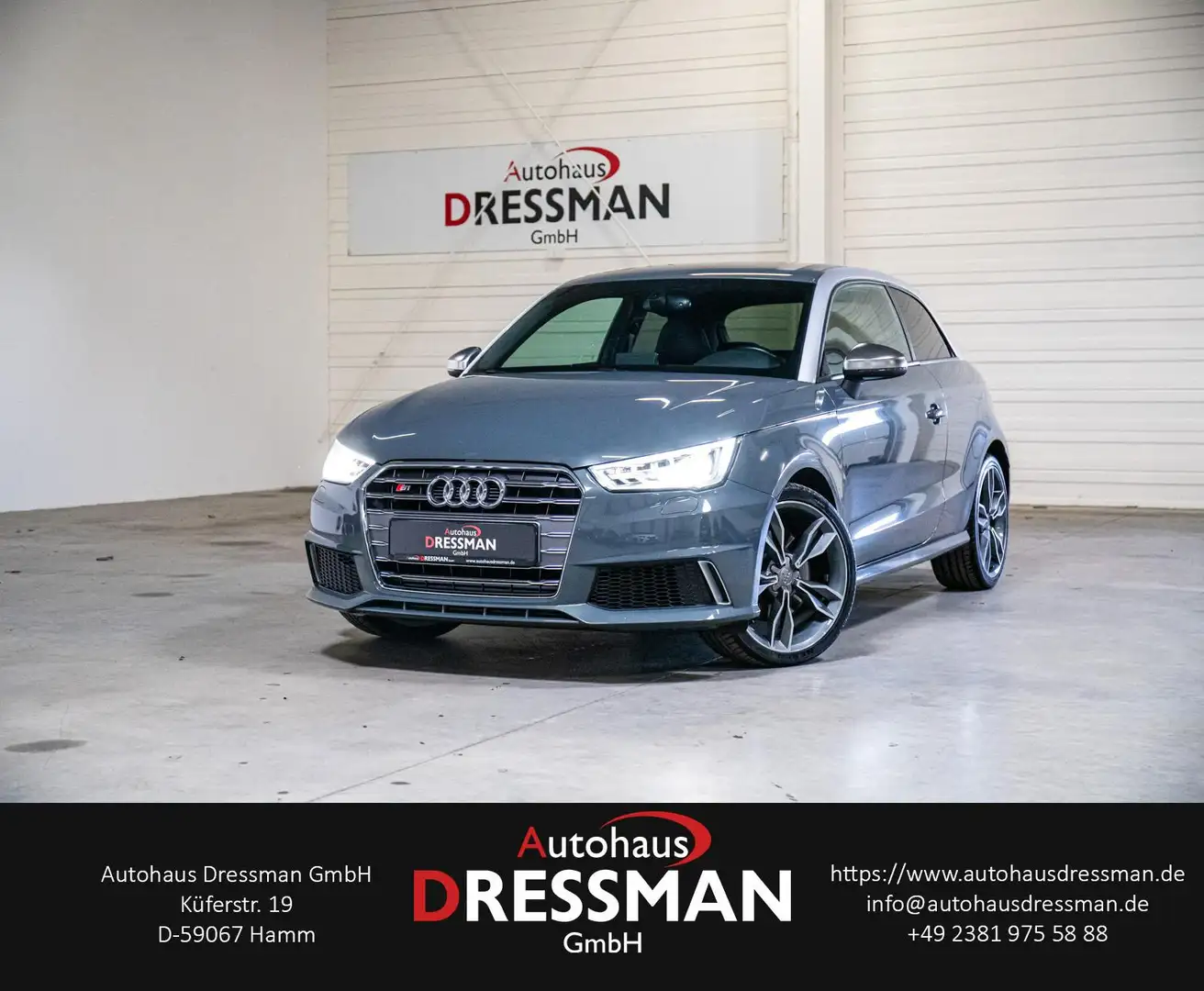 Audi S1 2.0 TFSI quattro BI-XENON LEDER S-SITZE BOSE Grau - 1