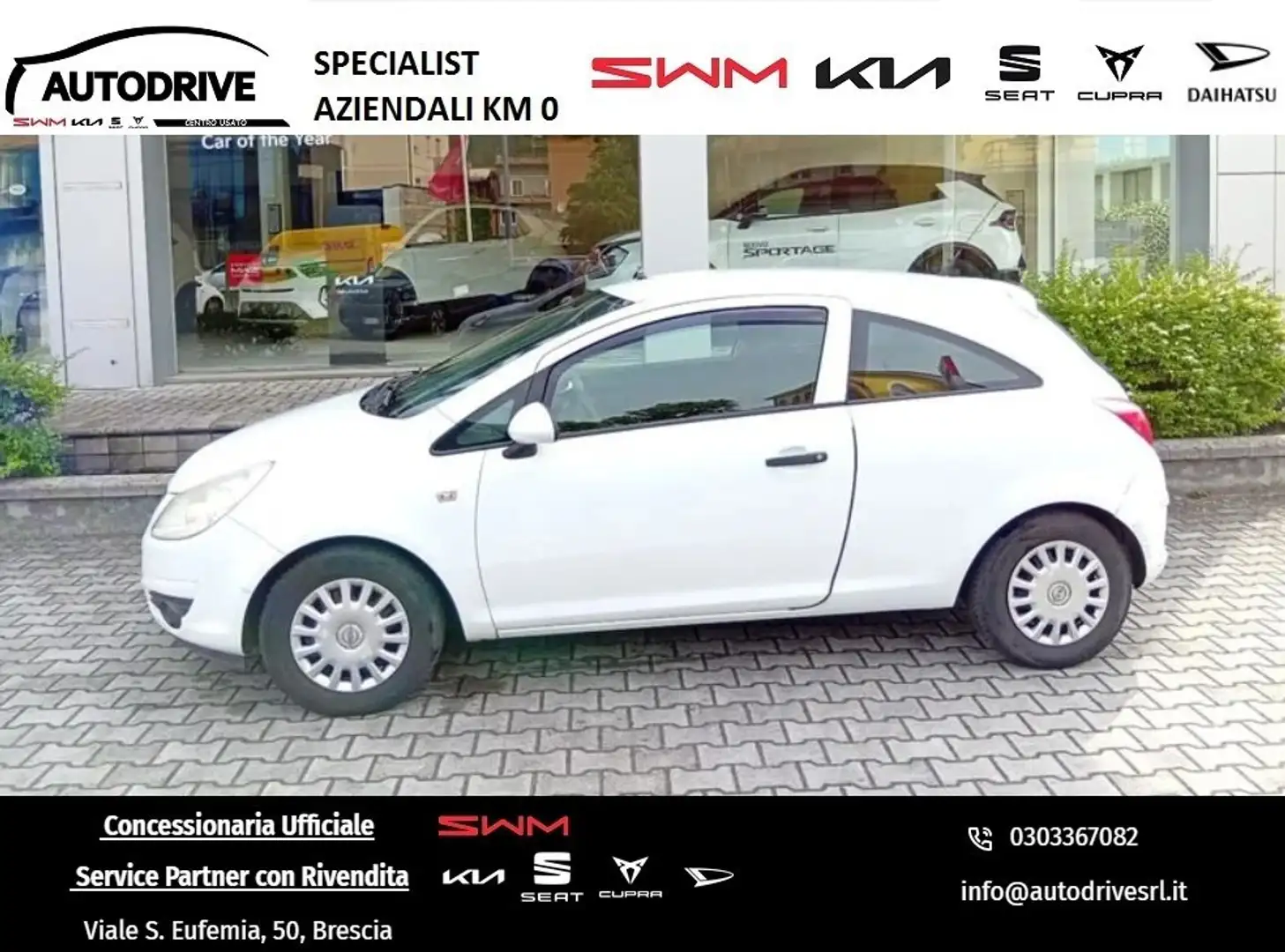 Opel Corsa Corsa 1.3 CDTI 75CV F.AP. 3 porte Van Bianco - 1