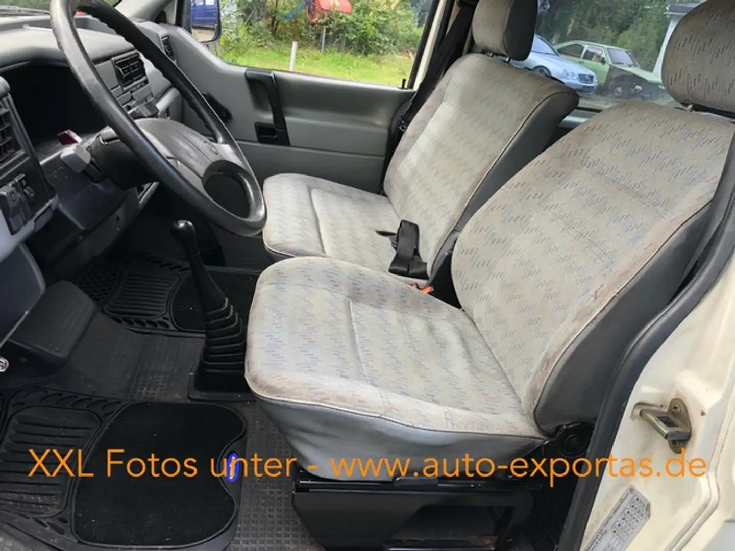 Volkswagen T4 Transporter 1.9 Lang 9 Sitze,Flügeltüren,AHK Blanc - 2