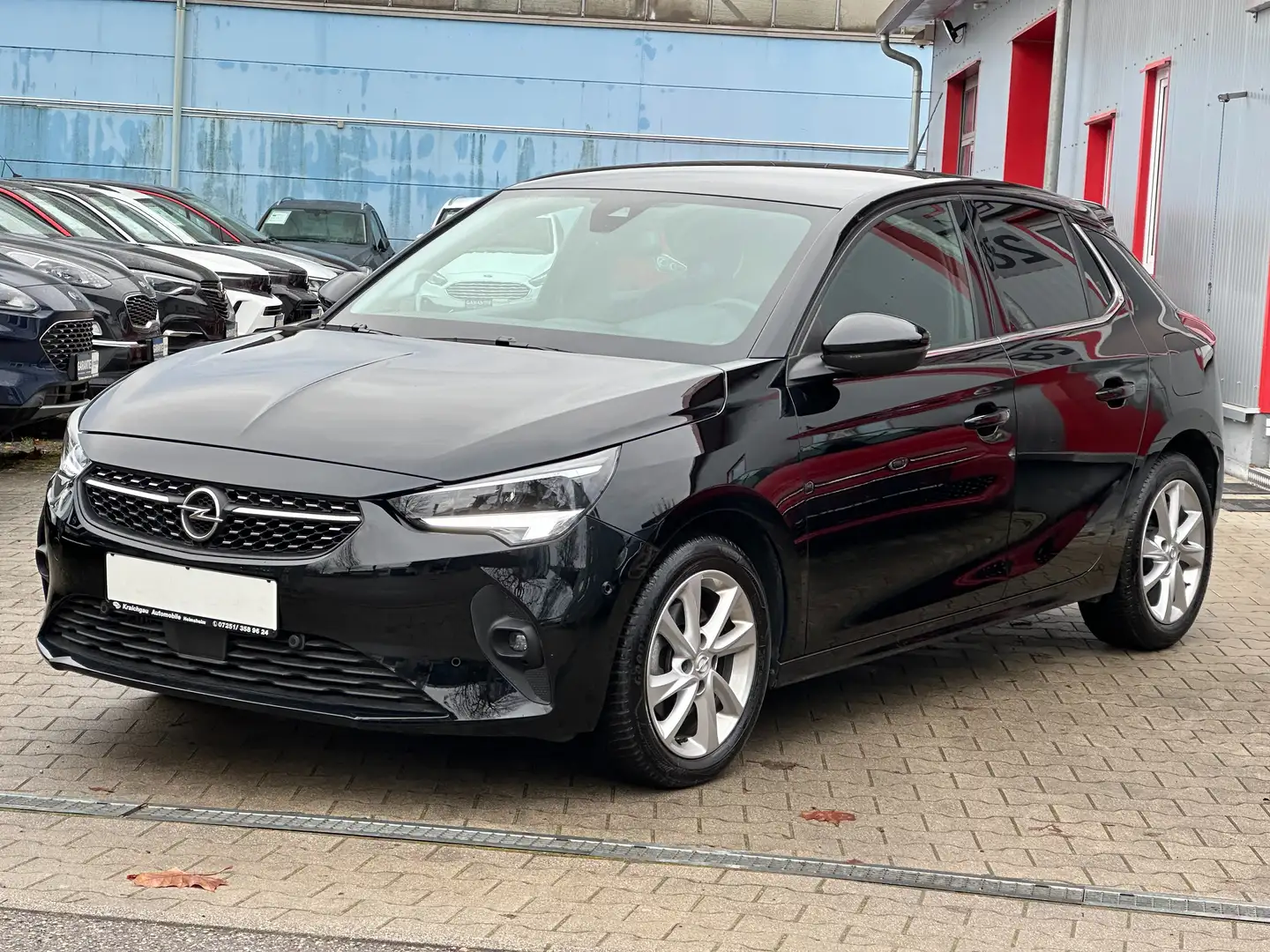 Opel Corsa 1.2*AUTOMATIK*LED-Scheinw.*Kamera*Navi*Sitzhzg*Alu Noir - 1