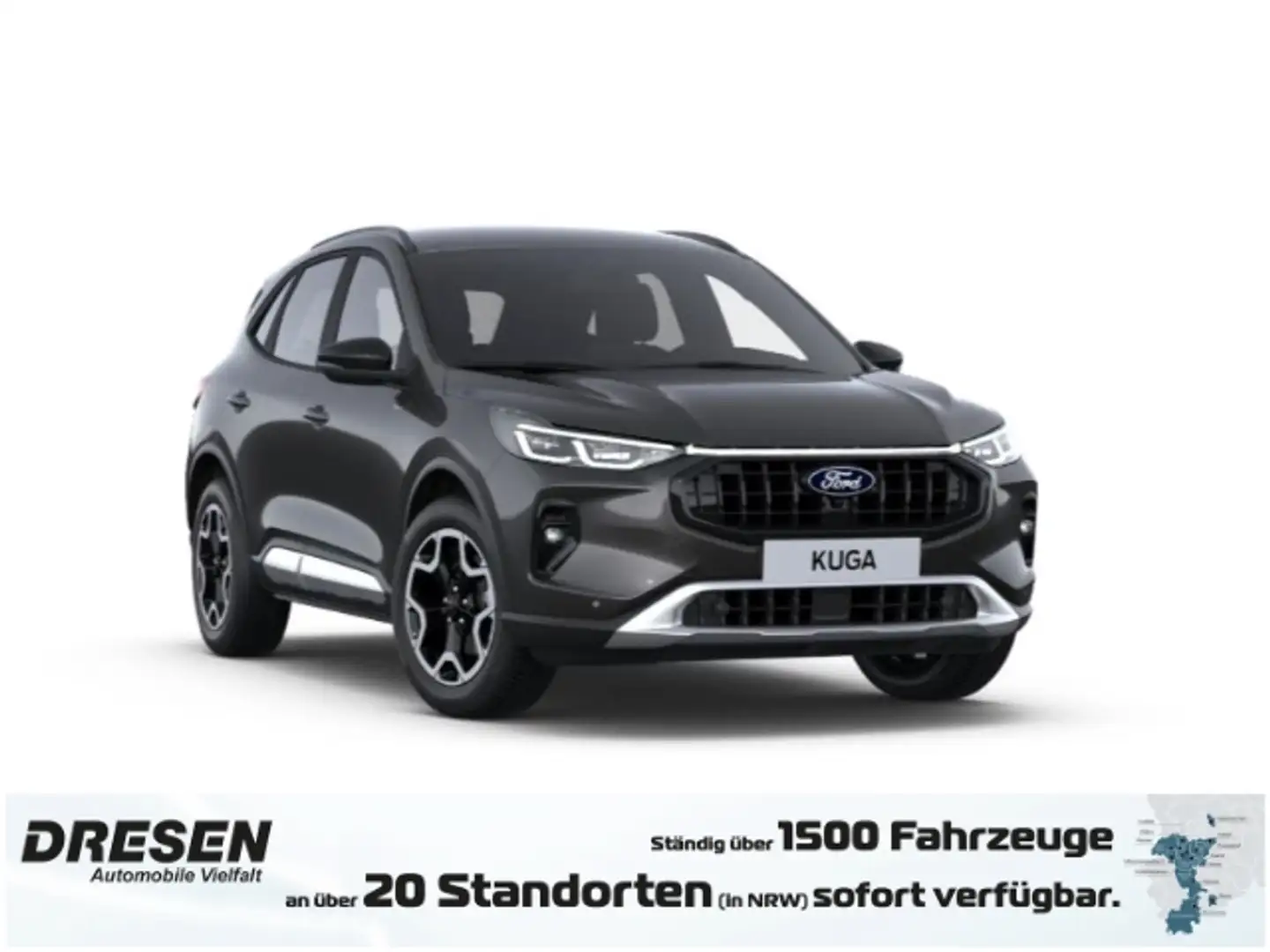 Ford Kuga Active X 2.5 PHEV *LED-MATRIX-LICHT*LENKRADHEIZUNG Grau - 1